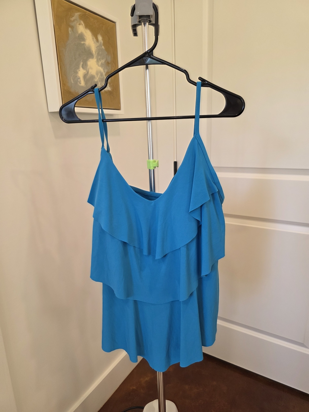 Aqua Green Swim Top XL